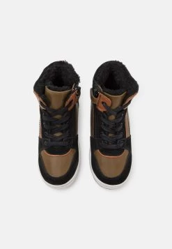 Friboo Leather - Sneakers Hoog - Multi-Coloured -Friboo 06d4dea80a5c46689bcff047c351f054