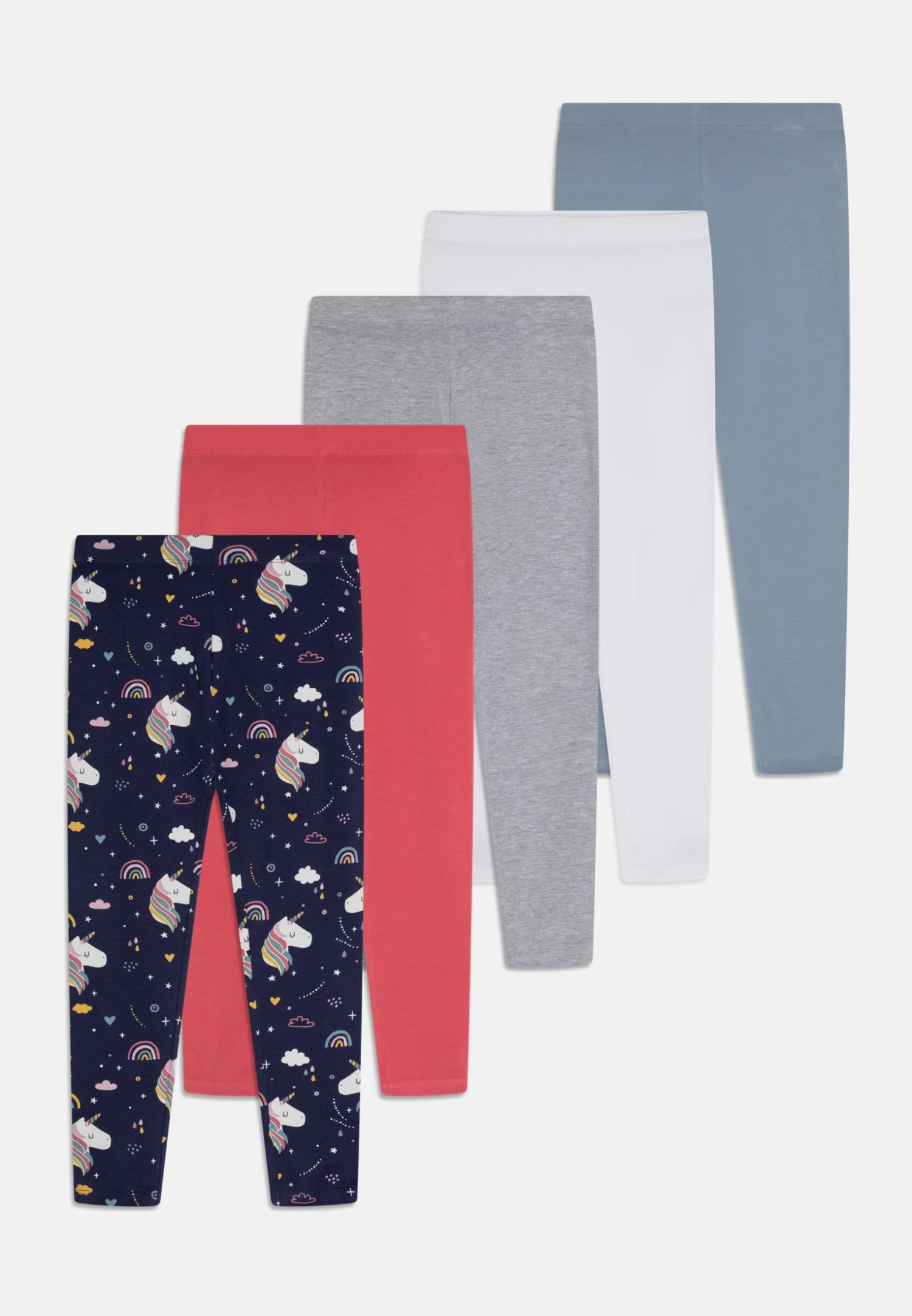 Friboo 5 Pack - Legging - Multi-Coloured/Grey/White 3 Friboo 5 Pack - Legging - Multi-Coloured/Grey/White
