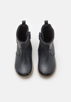 Friboo Leather - Korte Laarzen - Dark Blue -Friboo 106e936d5b78419d9efc22824b7d2db8