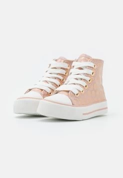 Friboo Sneakers Hoog - Rose Gold -Friboo 20b6754afdad4977a453043fd8ea3340