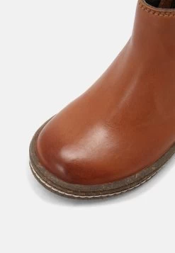 Friboo Leather Booties - Korte Laarzen - Cognac -Friboo 2ea25b2fec144b8ca2fc503258b19322