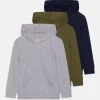 Friboo 3 Pack - Hoodie - Grey/Green/Blue -Friboo 368cc93c73544a9a82d6fe6973e13863