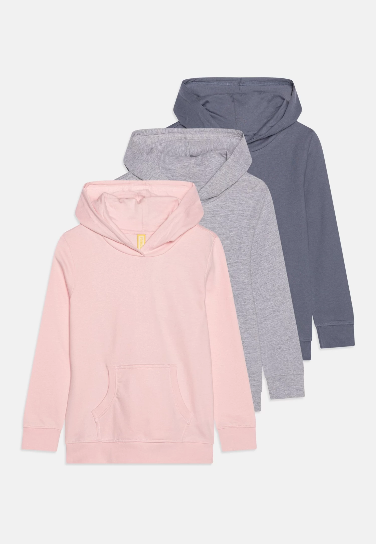 Friboo 3 Pack - Hoodie - Pink/Grey/Blue 3 Friboo 3 Pack - Hoodie - Pink/Grey/Blue