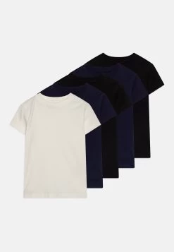 Friboo 5 Pack - T-Shirt Basic - Black/Dark Blue