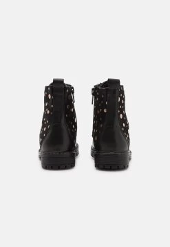 Friboo Leather - Veterboots - Black -Friboo 560ca8eb262445debe69314efc261b68