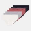 Friboo 7 Pack - Slip - Multi-Coloured/White/Pink -Friboo 5f7a18442c474fe38f1be403aa72eee0
