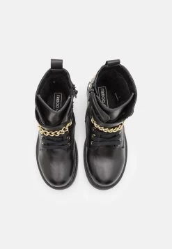 Friboo Leather Booties - Korte Laarzen - Black -Friboo 6578c949cf314aecba2d7aa00794401d