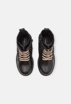 Friboo Leather - Veterboots - Black -Friboo 6d791e1f2bf248848116b8ac1d7f7146