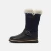 Friboo Leather - Snowboots- Dark Blue -Friboo 7be72f6626a341b88ebbdd00cae8f6d5