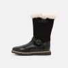 Friboo Leather - Snowboots- Black -Friboo 8fd489389b19492da4be04fb3cc24b54