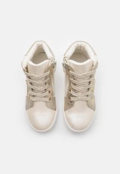 Friboo Sneakers Hoog - Off-White -Friboo 96957d8af3664329b8cc732eaf3398b5