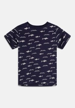 Friboo 5 Pack Unisex - T-Shirt Print - Multi-Coloured/Blue/White -Friboo a32e8e73dc8d44059b532b6b40bb68d0