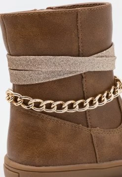 Friboo Laarzen - Brown -Friboo b190d03eb60c4cc19b4b4817eec535ba