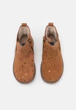 Friboo Leather - Korte Laarzen - Cognac -Friboo b7c56b745783410398c330145a92d8a3