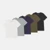 Friboo Tee 5 Pack Unisex - T-Shirt Basic - Multi Coloured -Friboo bc4c8a11f3294c078100de2dafcfb7ba