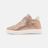 Friboo Leather - Sneakers Hoog - Rose Gold -Friboo c1fd1bede1a6405b8745907e6f0c4dfd