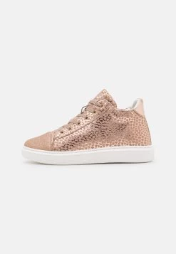 Friboo Leather - Sneakers Hoog - Rose Gold