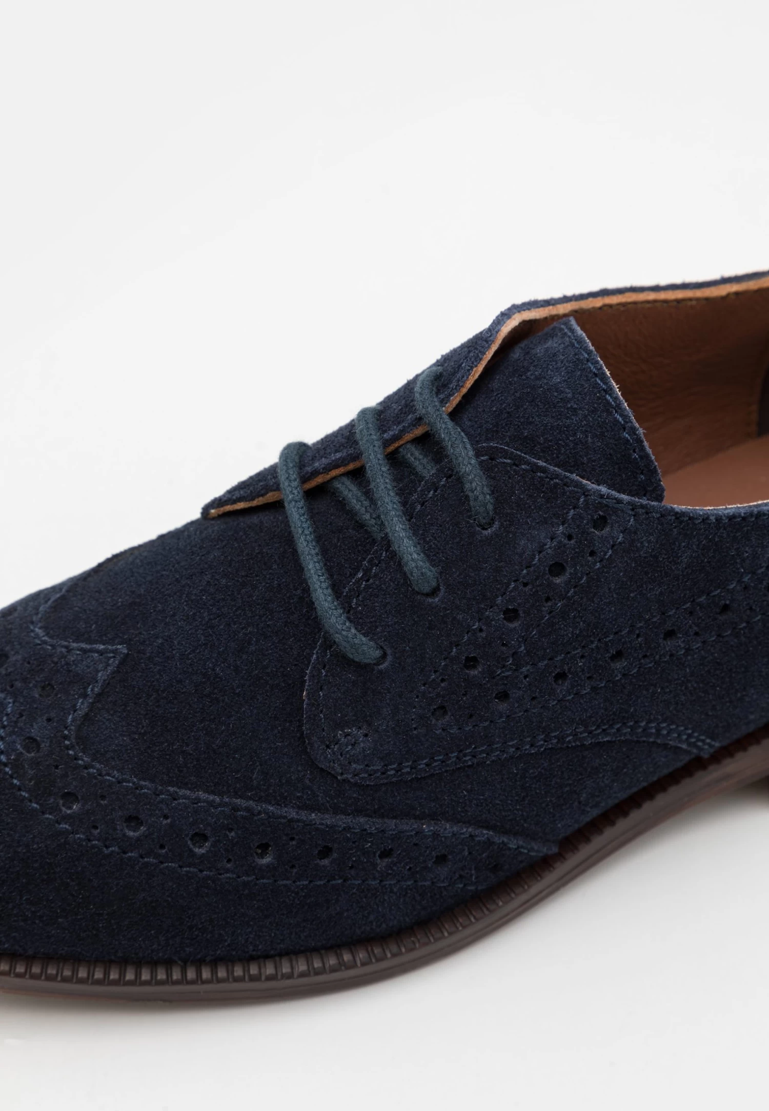 Friboo Leather - Veterschoenen - Dark Blue 8 Friboo Leather - Veterschoenen - Dark Blue - Afbeelding 6