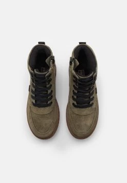 Friboo Leather - Veterboots - Khaki 11 Friboo Leather - Veterboots - Khaki -Friboo ceaaa599a05f4869abd8451200e3b9c4