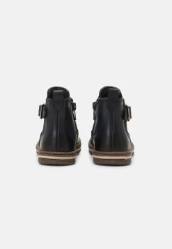 Friboo Leather Booties - Korte Laarzen - Dark Blue -Friboo d1c8cd2cd6fe49509b9a8319cb7afa89