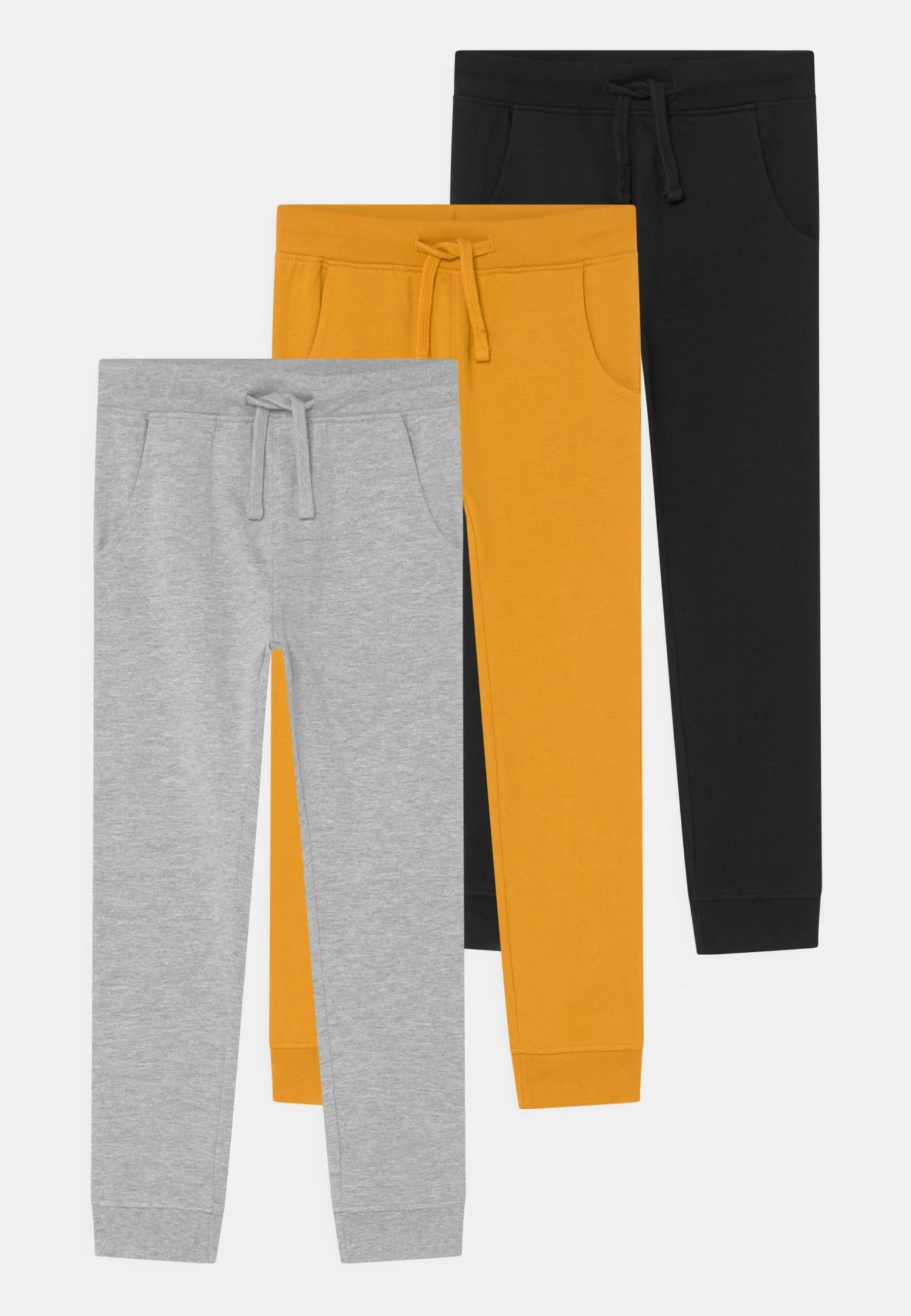 Friboo 3 Pack - Broek - Grey/Yellow/Black 3 Friboo 3 Pack - Broek - Grey/Yellow/Black