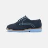 Friboo Leather - Sportieve Veterschoenen - Dark Blue -Friboo dfda9ac62bc04908b9291608604d71a5
