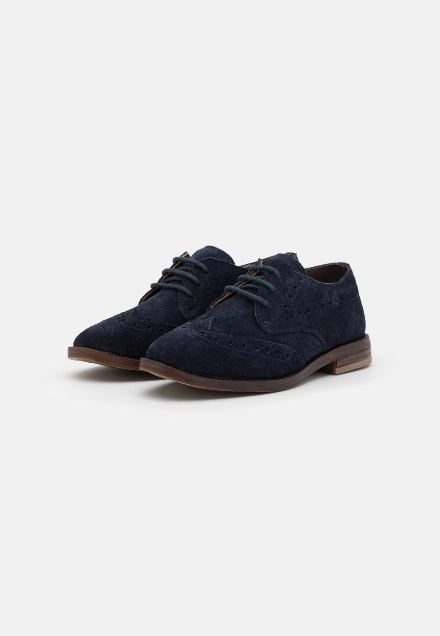 Friboo Leather - Veterschoenen - Dark Blue 4 Friboo Leather - Veterschoenen - Dark Blue - Afbeelding 2