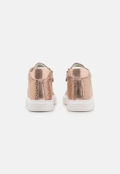 Friboo Leather - Sneakers Hoog - Rose Gold -Friboo e6370f942dd24620ac6a3e45f4fcd3d9