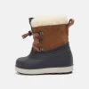 Friboo Leather Unisex - Snowboots- Cognac -Friboo e74e7d73c742412d866cf5b21d7979fb